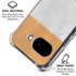 Ivory Coast Flag Distressed Google Pixel 9a Clear Case